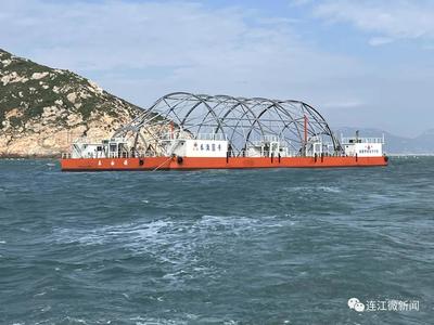 定海灣迎來新成員 本土研發(fā)海水養(yǎng)殖技術(shù)引領(lǐng)產(chǎn)業(yè)升級
